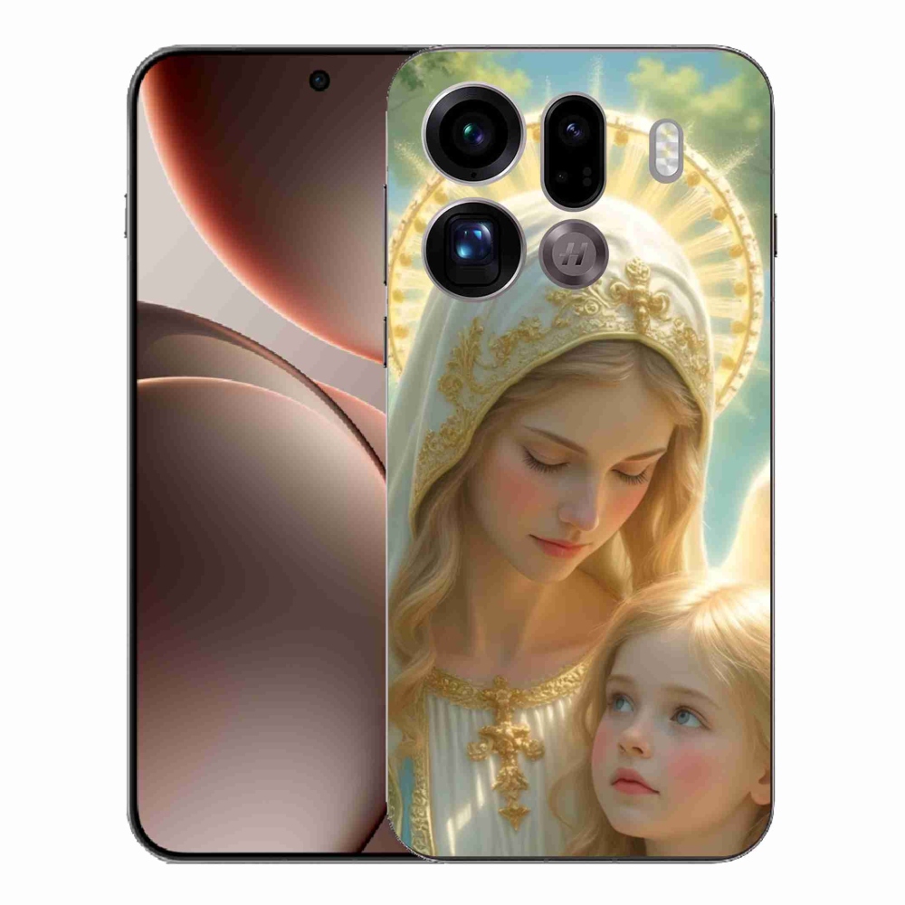 Gélový kryt mmCase na Oppo Find X9 Pro - náboženský motív 2