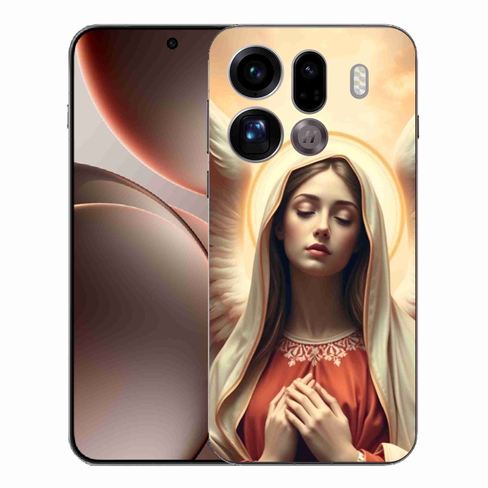 Gélový kryt mmCase na Oppo Find X9 Pro - náboženský motív