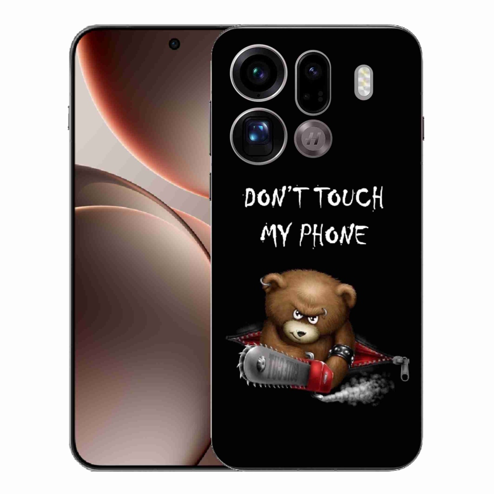 Gélový kryt mmCase na Oppo Find X9 Pro - nesiahaj na telefón