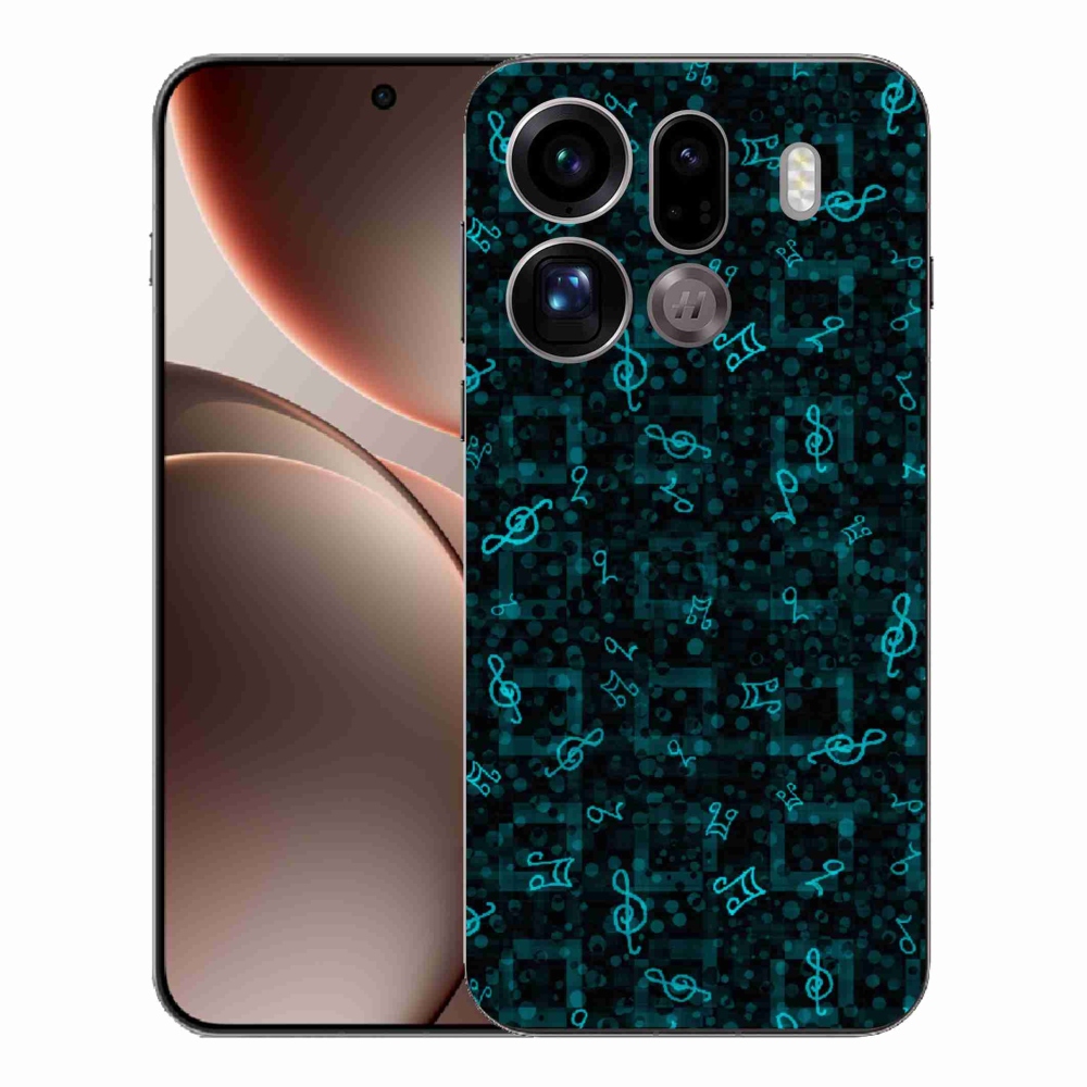 Gélový kryt mmCase na Oppo Find X9 Pro - noty 1