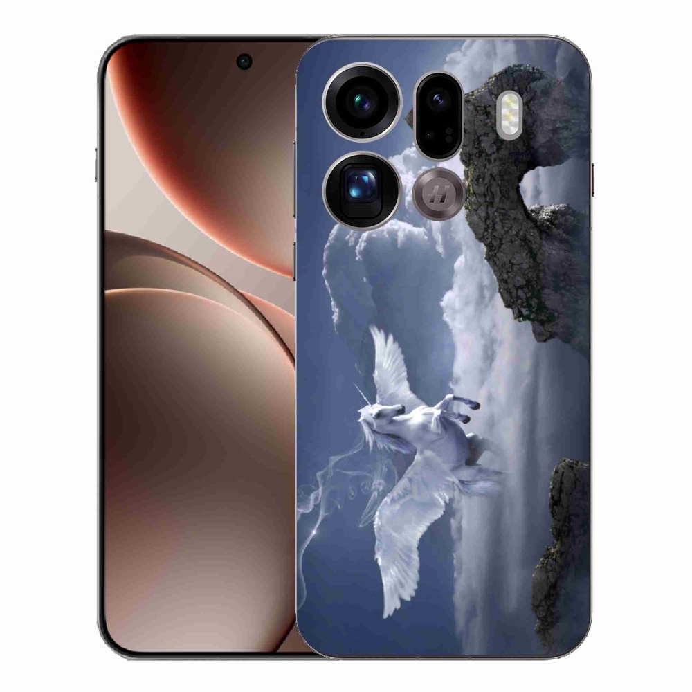 Gélový kryt mmCase na Oppo Find X9 Pro - pegas