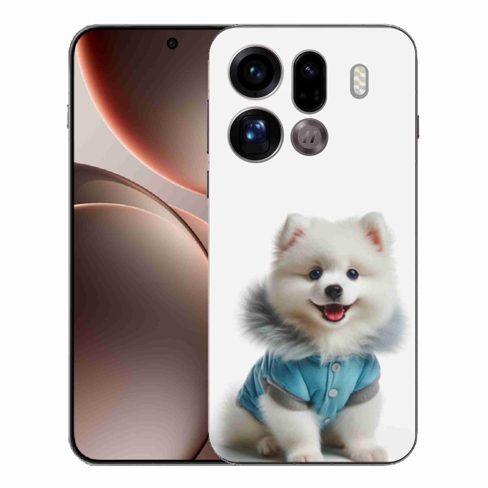 Gélový kryt mmCase na Oppo Find X9 Pro - pomeranian