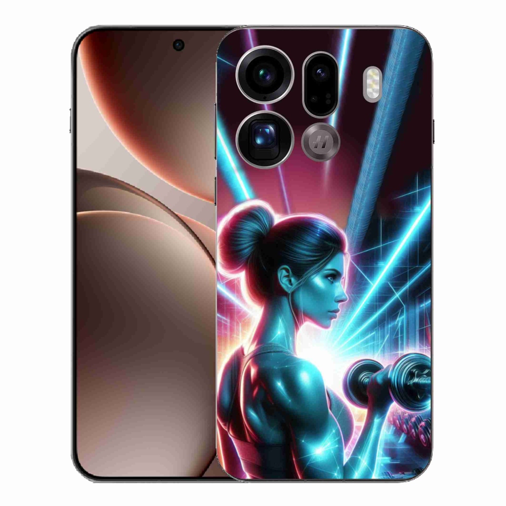 Gélový kryt mmCase na Oppo Find X9 Pro - posilňovanie
