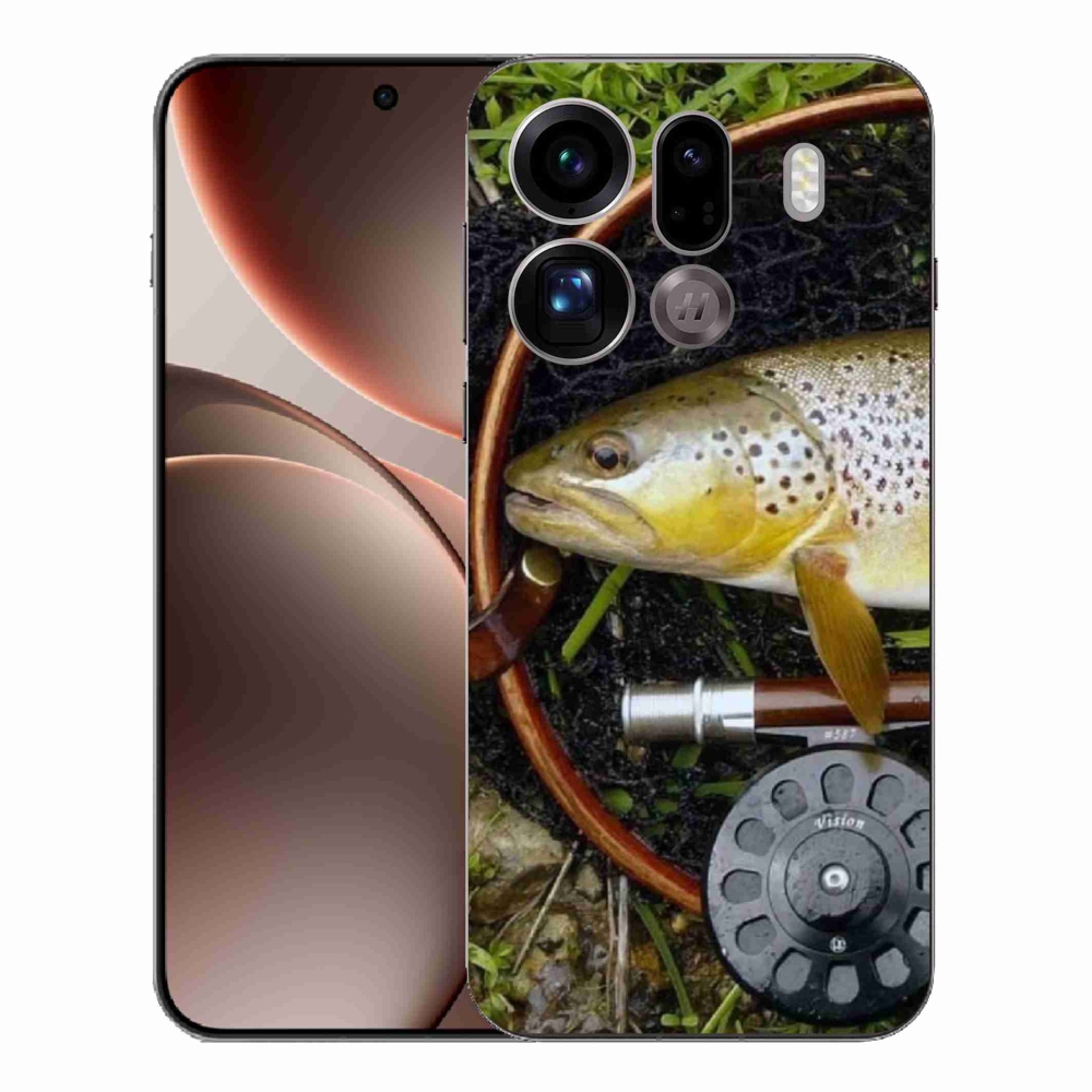 Gélový kryt mmCase na Oppo Find X9 Pro - pstruh 2