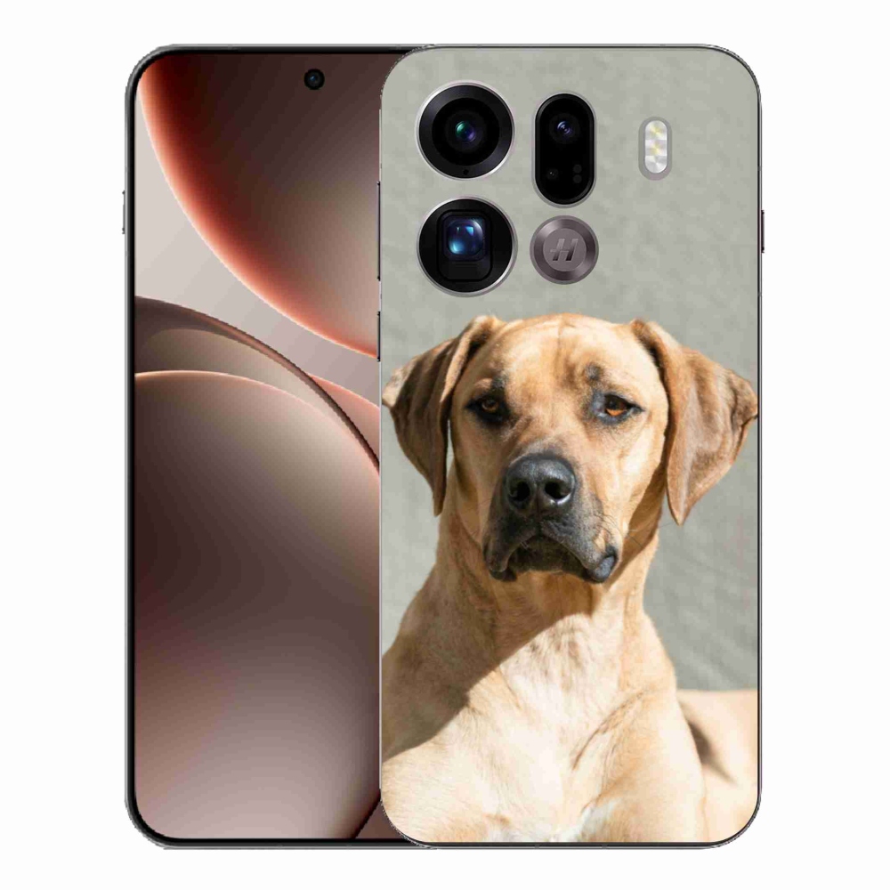 Gélový kryt mmCase na Oppo Find X9 Pro - ridgeback