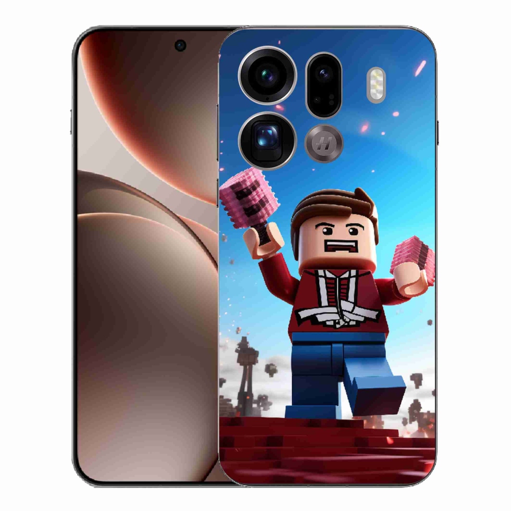 Gélový kryt mmCase na Oppo Find X9 Pro - roblox 2
