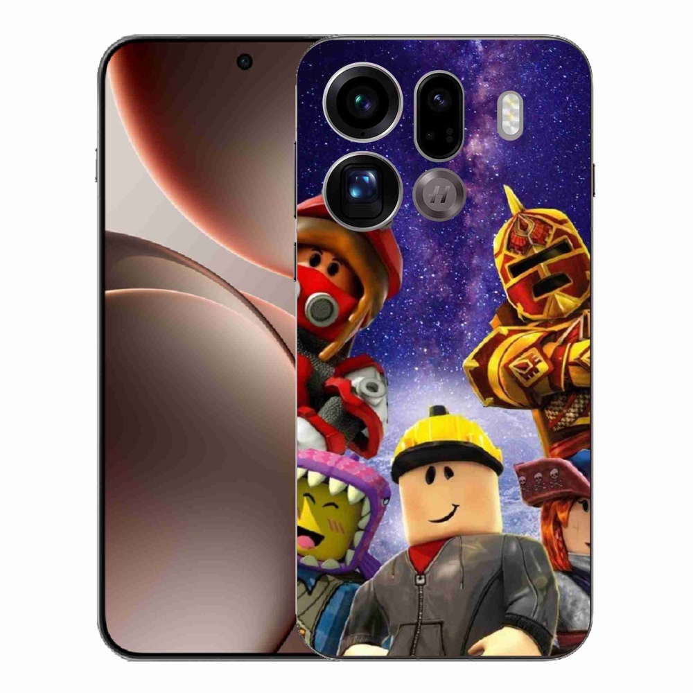 Gélový kryt mmCase na Oppo Find X9 Pro - roblox 3