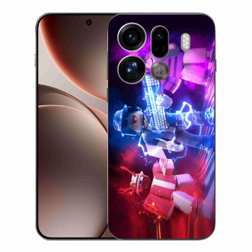 Gélový kryt mmCase na Oppo Find X9 Pro - roblox