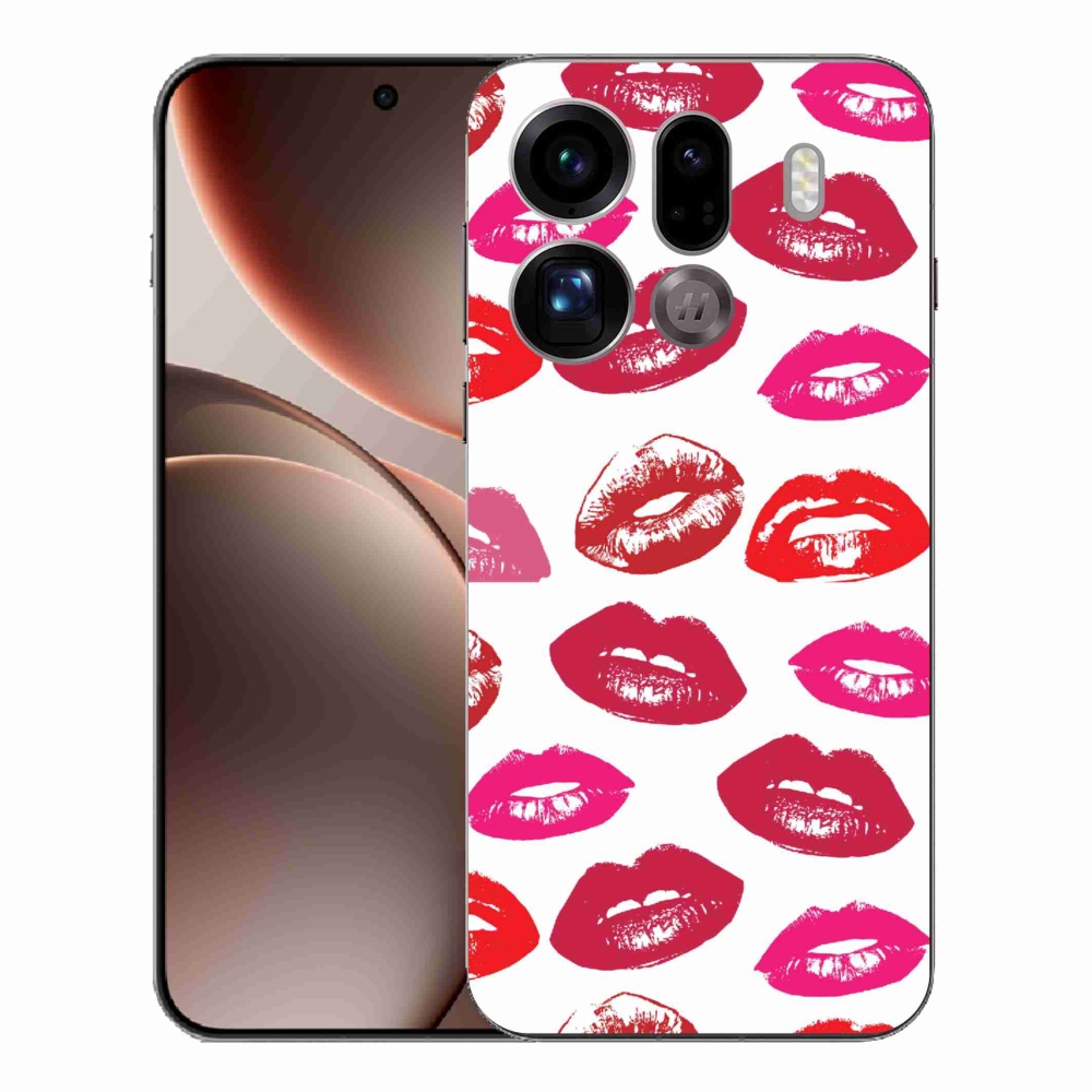 Gélový kryt mmCase na Oppo Find X9 Pro - pery