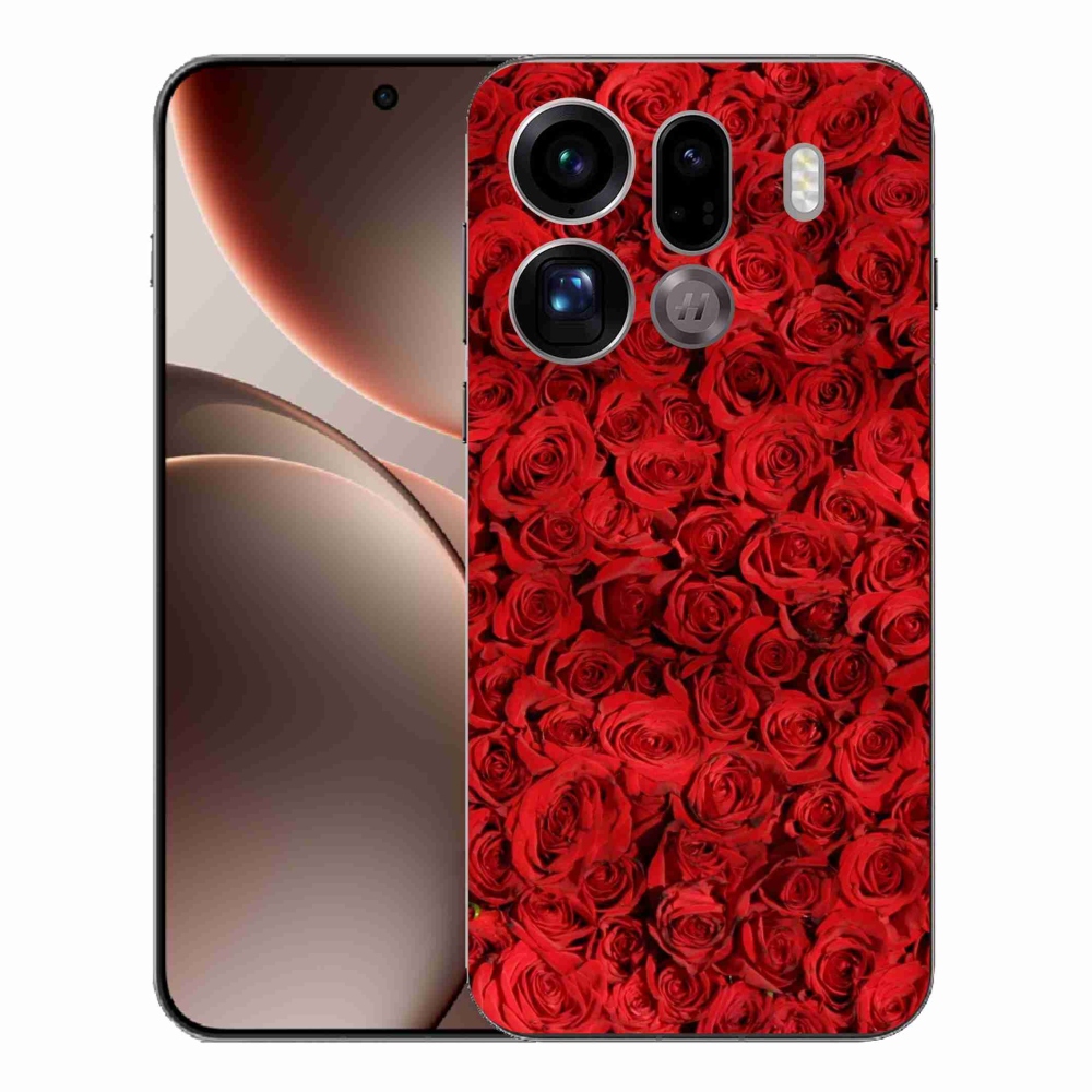 Gélový kryt mmCase na Oppo Find X9 Pro - ruža