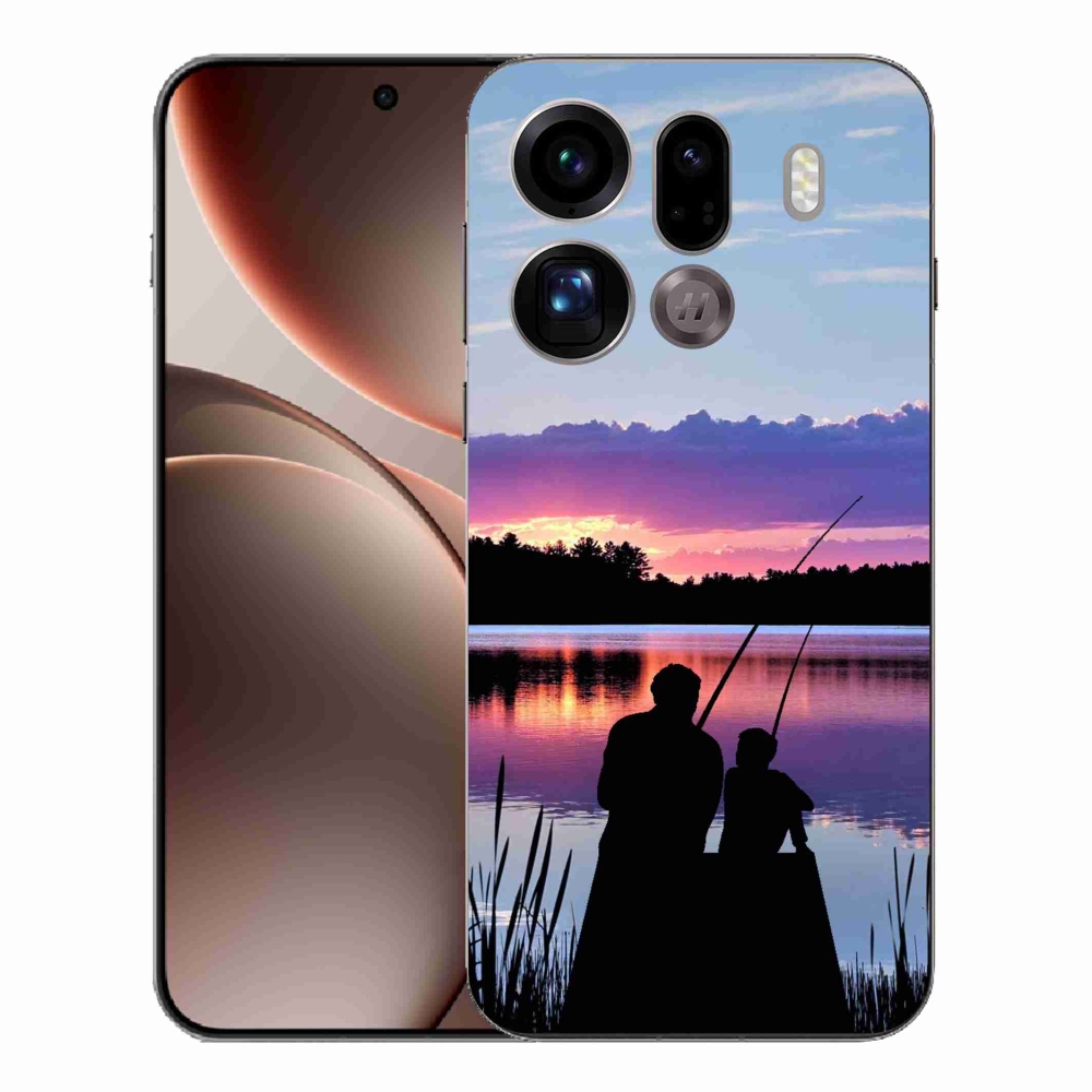 Gélový kryt mmCase na Oppo Find X9 Pro - rybárčenie 2