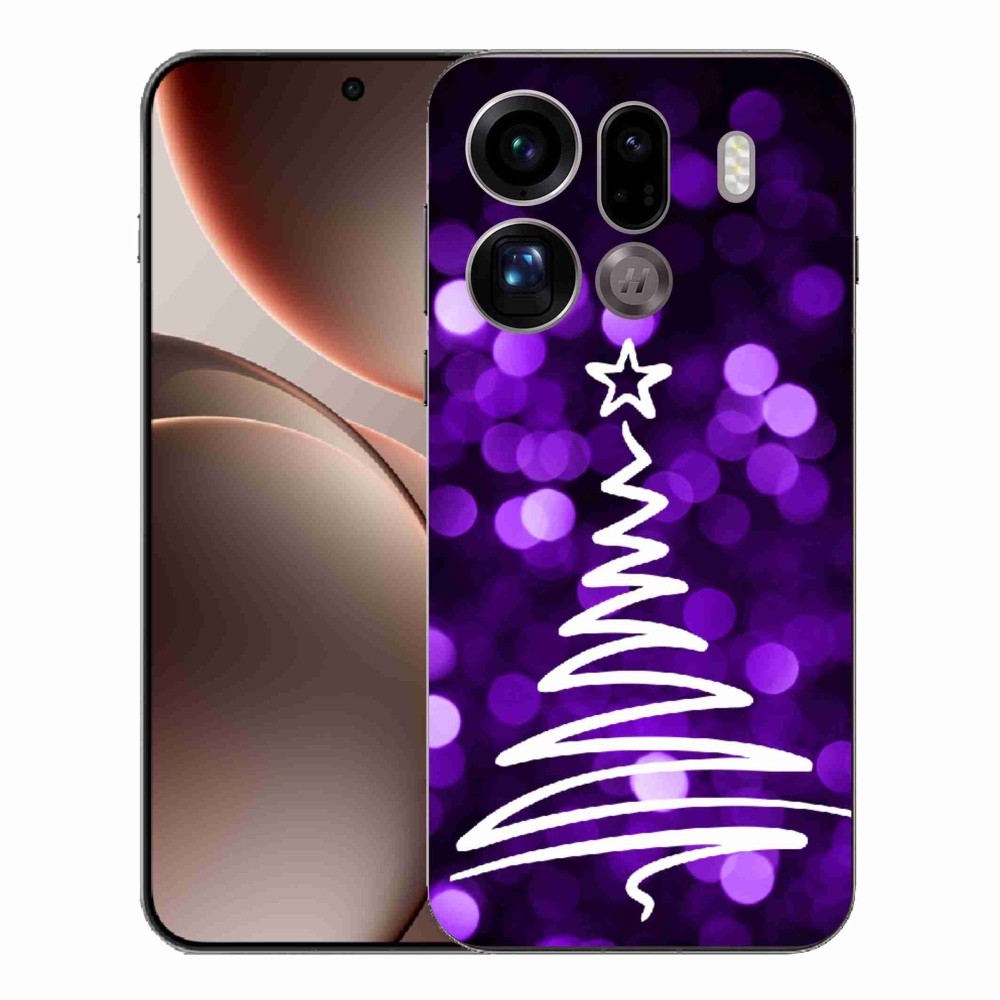 Gélový kryt mmCase na Oppo Find X9 Pro - stromček