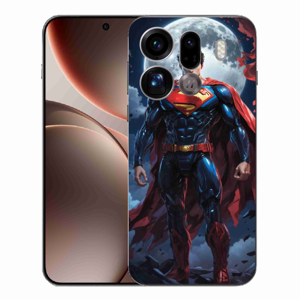 Gélový kryt mmCase na Oppo Find X9 Pro - superman