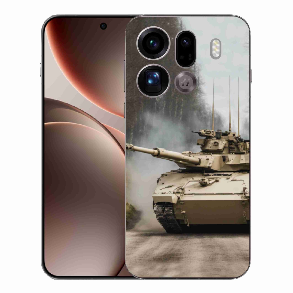 Gélový kryt mmCase na Oppo Find X9 Pro - tank 1