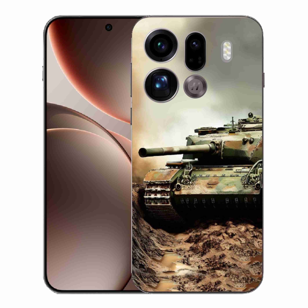 Gélový kryt mmCase na Oppo Find X9 Pro - tank