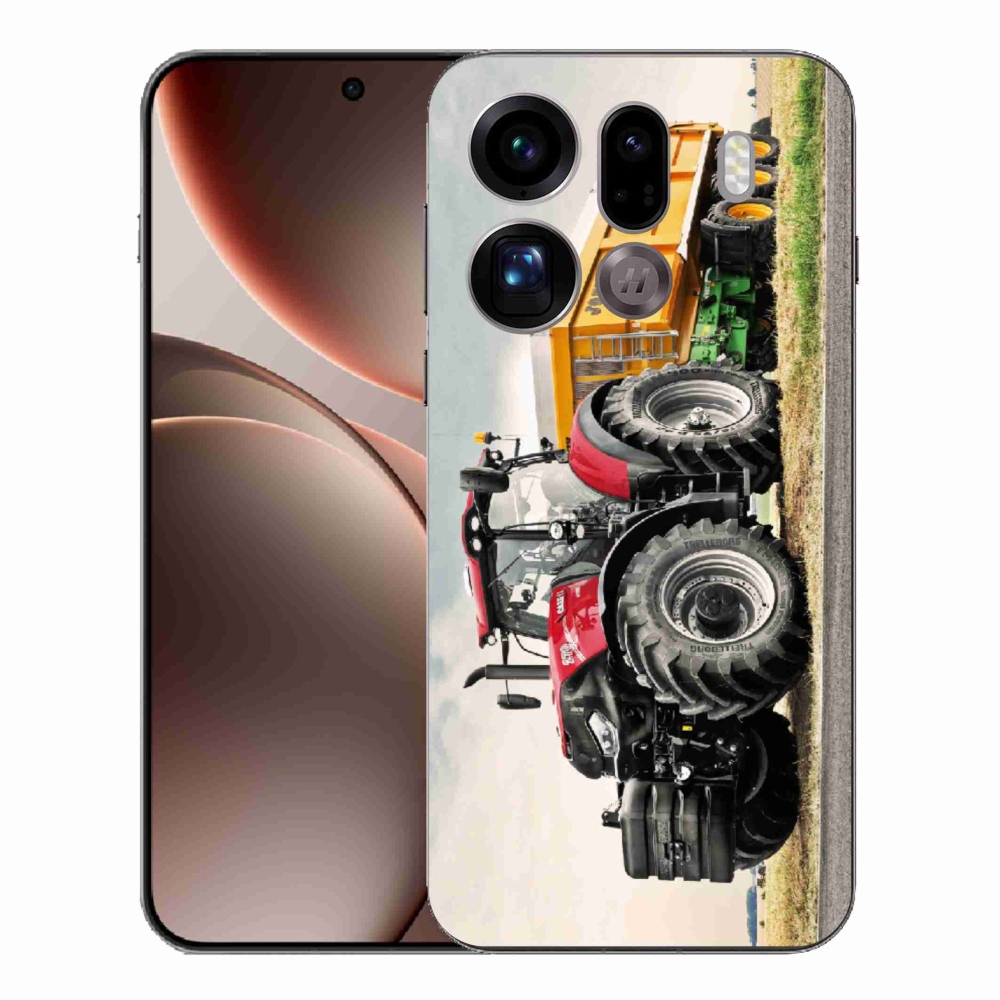 Gélový kryt mmCase na Oppo Find X9 Pro - traktor 3