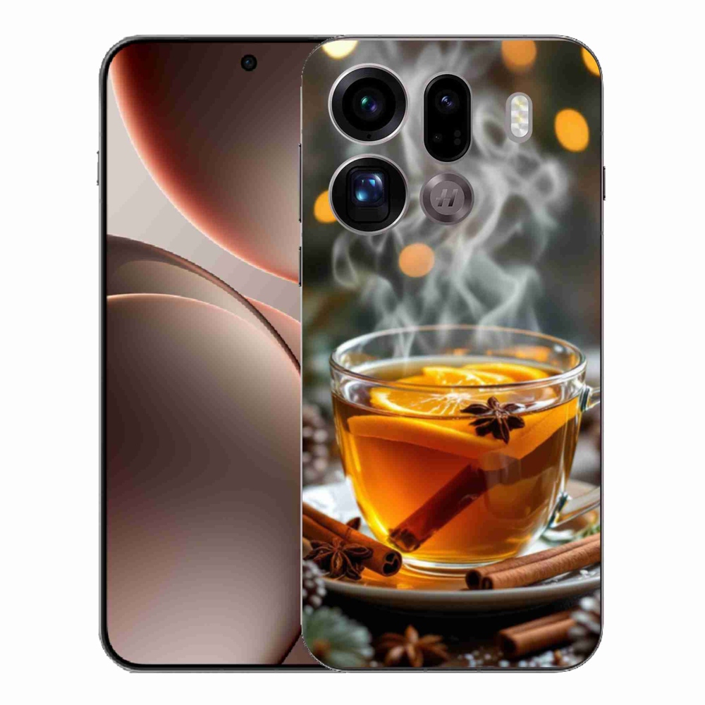 Gélový kryt mmCase na Oppo Find X9 Pro - vianočný punč