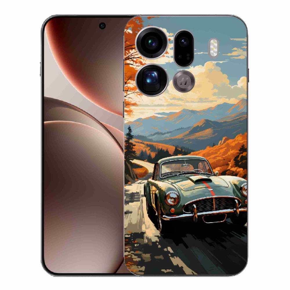 Gélový kryt mmCase na Oppo Find X9 Pro - veterán 1