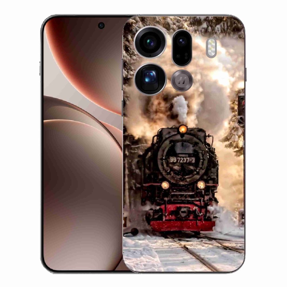 Gélový kryt mmCase na Oppo Find X9 Pro - vlak