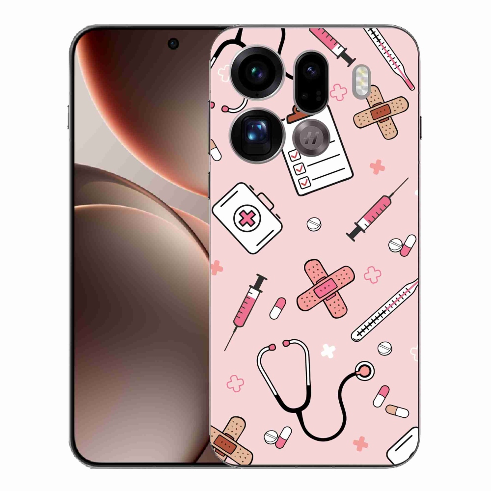 Gélový kryt mmCase na Oppo Find X9 Pro - zdravotníctvo 2