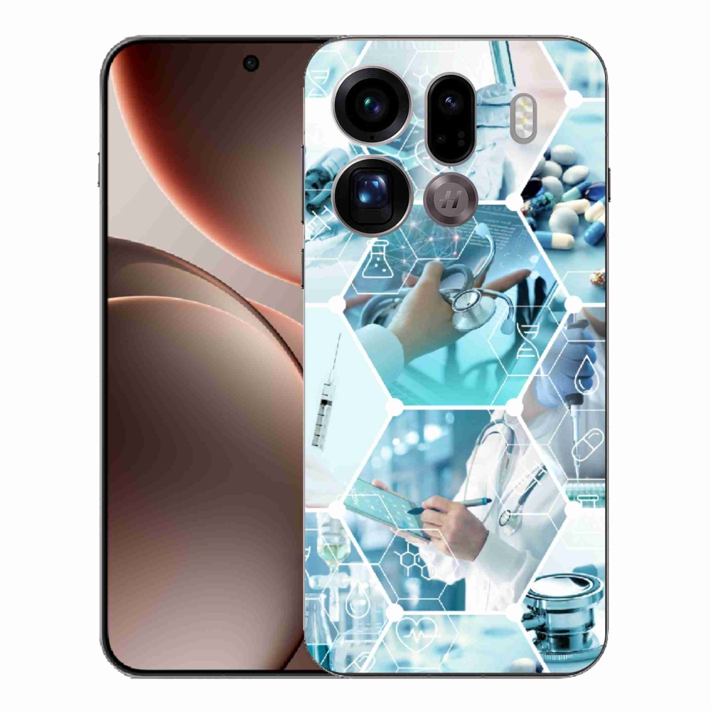Gélový kryt mmCase na Oppo Find X9 Pro - zdravotníctvo