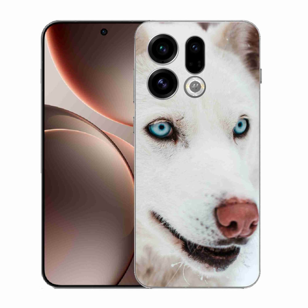 Gélový kryt mmCase na Oppo Find X9 - psí pohľad