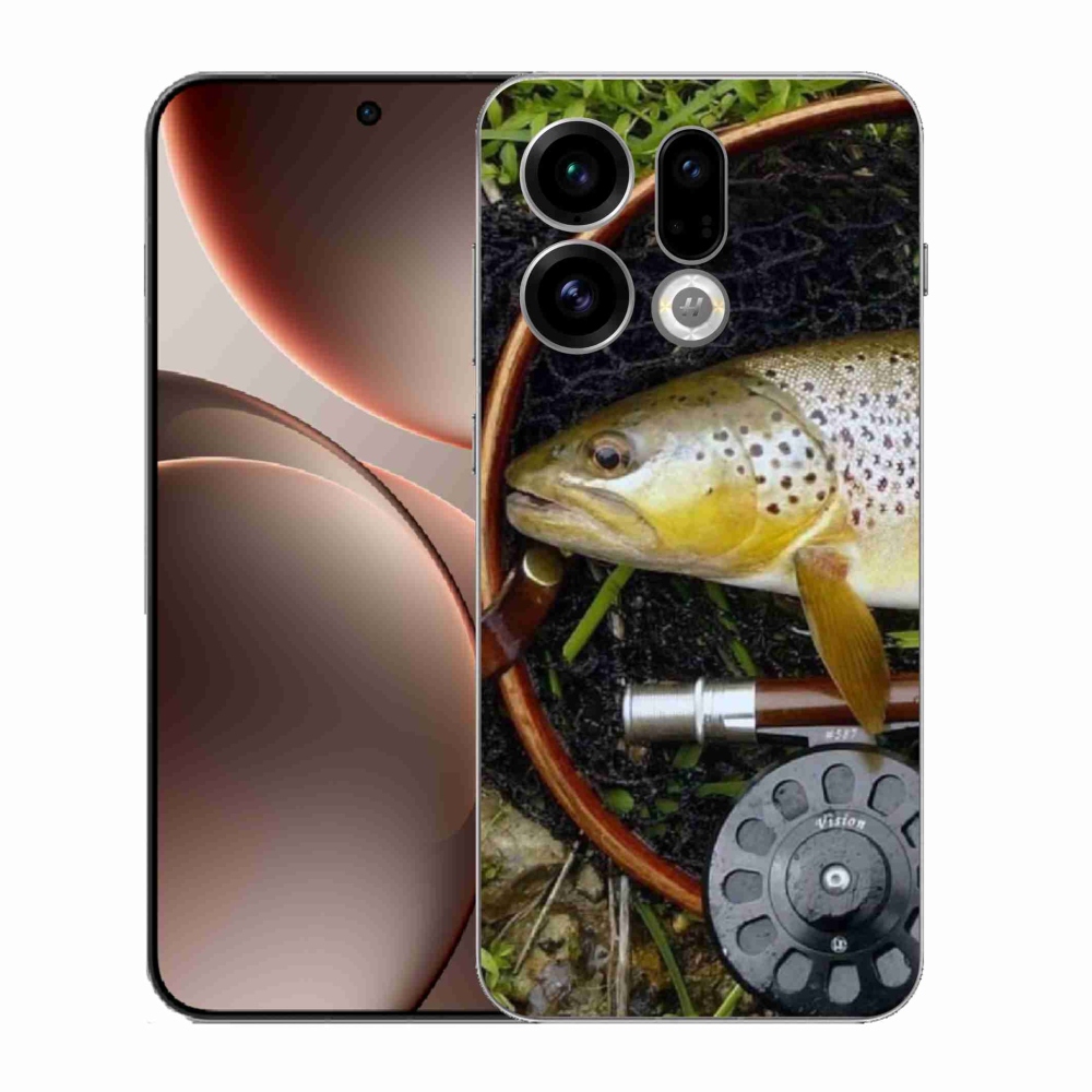 Gélový kryt mmCase na Oppo Find X9 - pstruh 2