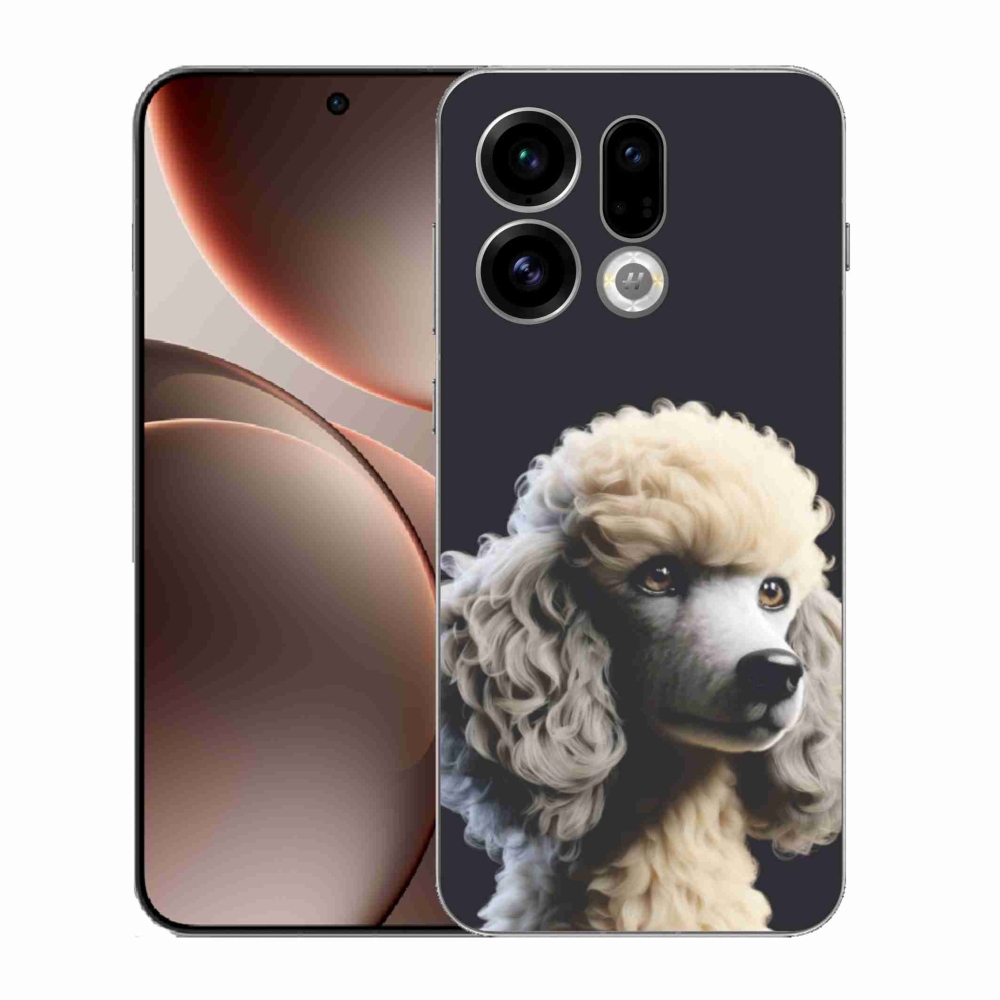 Gélový kryt mmCase na Oppo Find X9 - pudel