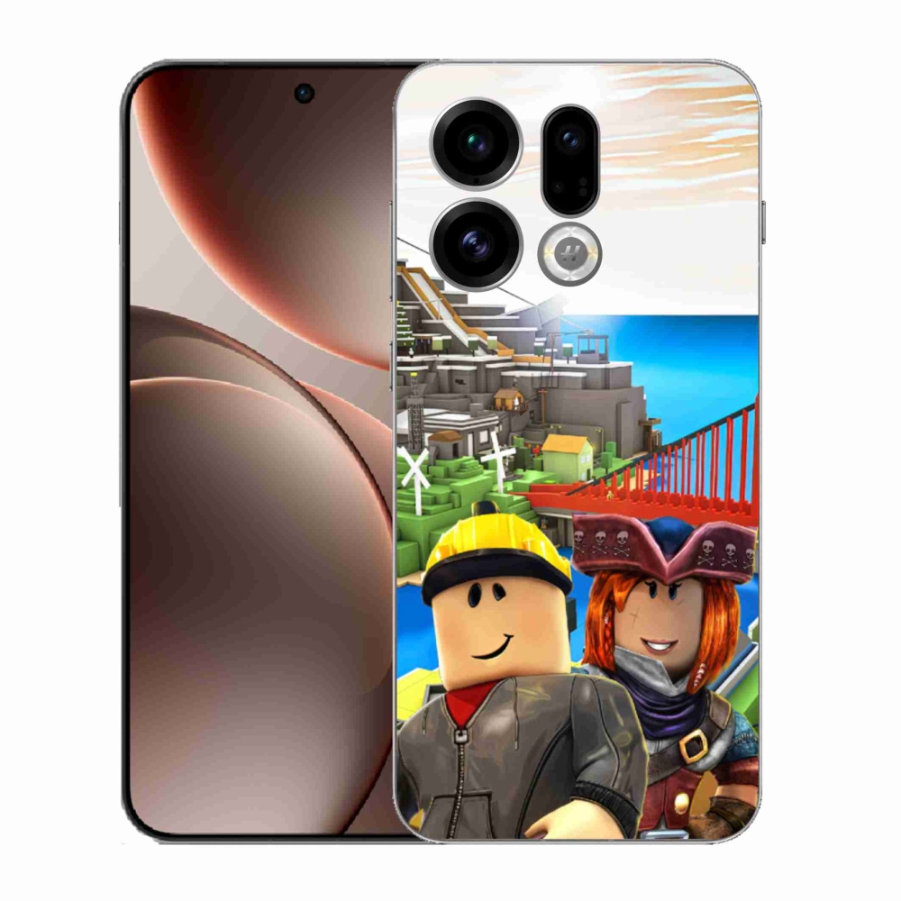 Gélový kryt mmCase na Oppo Find X9 - roblox 1