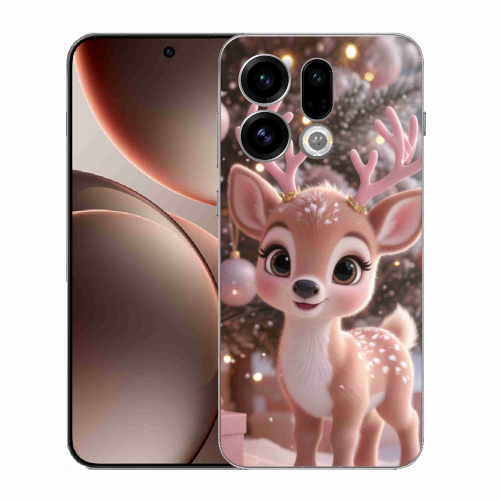 Gélový kryt mmCase na Oppo Find X9 - roztomilý sob