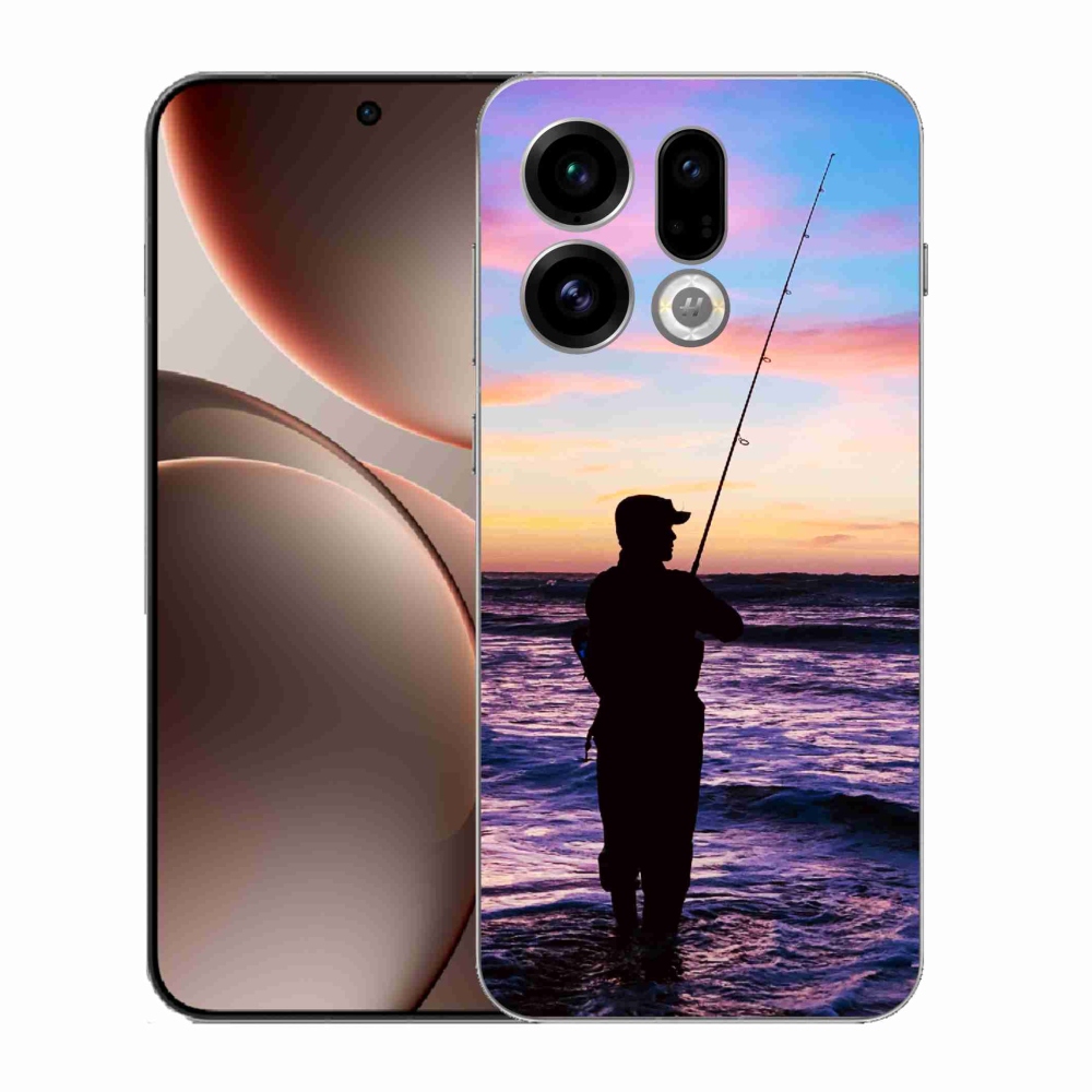 Gélový kryt mmCase na Oppo Find X9 - rybárčenie 1