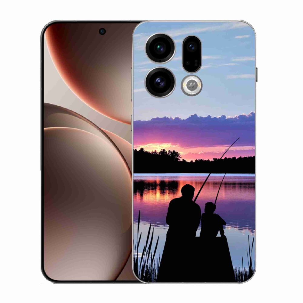Gélový kryt mmCase na Oppo Find X9 - rybárčenie 2
