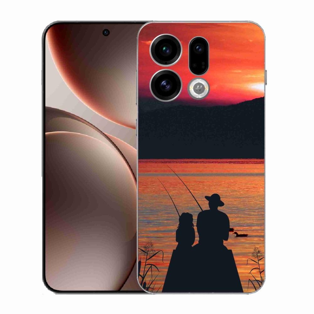 Gélový kryt mmCase na Oppo Find X9 - rybárčenie 3