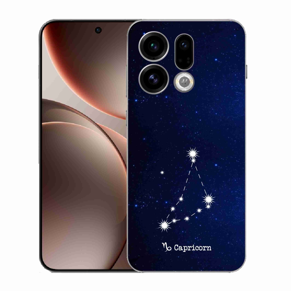 Gélový kryt mmCase na Oppo Find X9 - súhvezdie Kozorožca