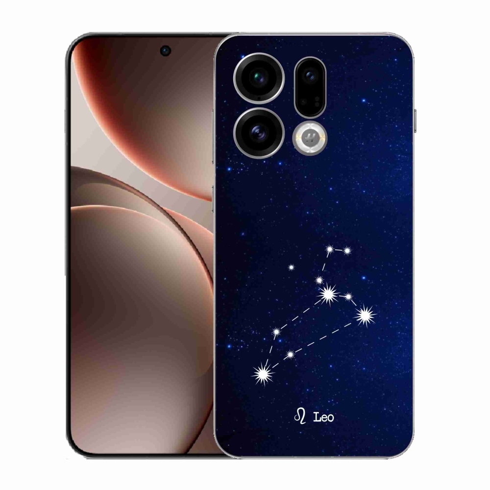 Gélový kryt mmCase na Oppo Find X9 - súhvezdie Leva