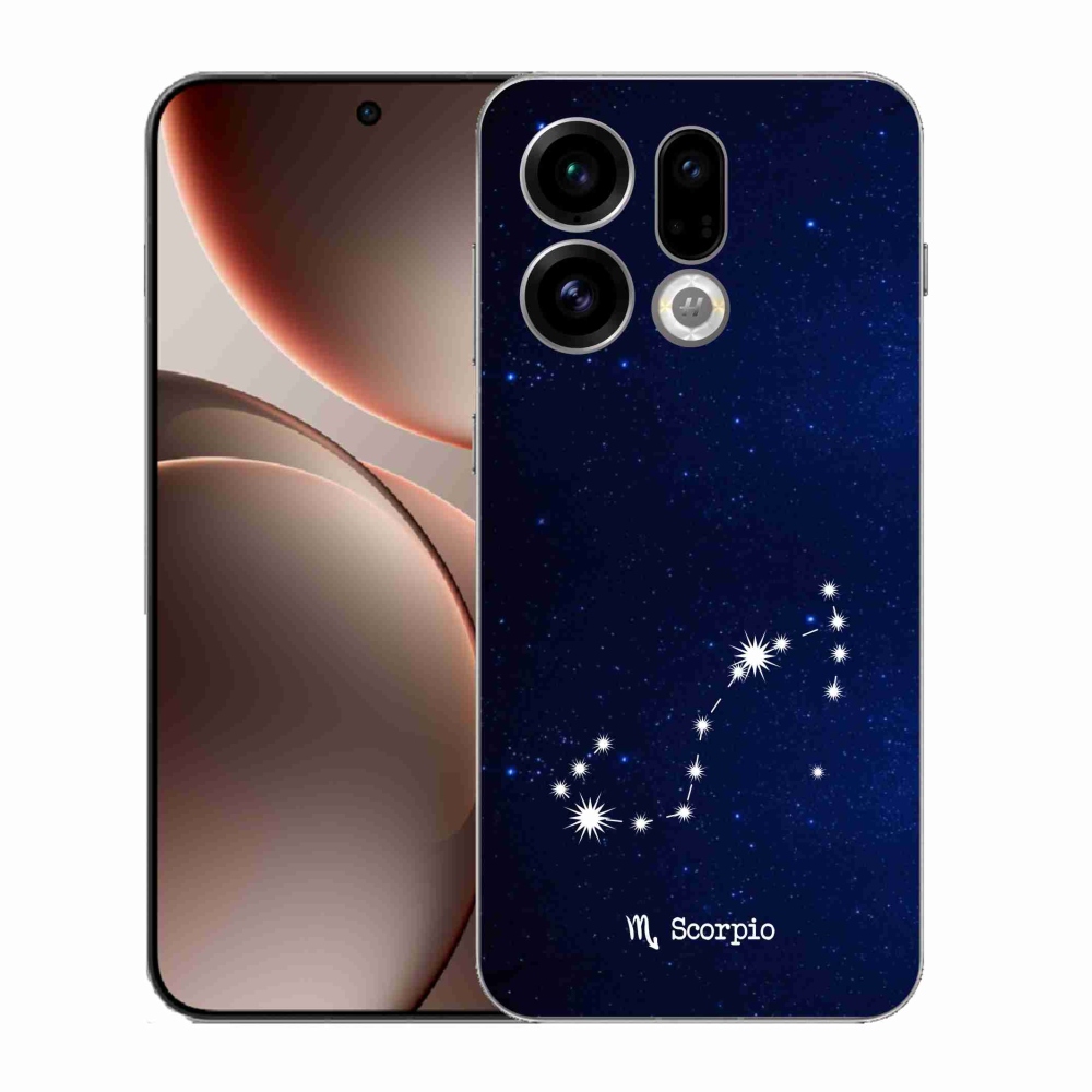 Gélový kryt mmCase na Oppo Find X9 - súhvezdie Škorpióna