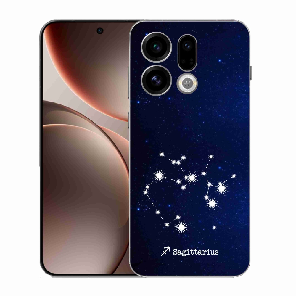 Gélový kryt mmCase na Oppo Find X9 - súhvezdie Strelca