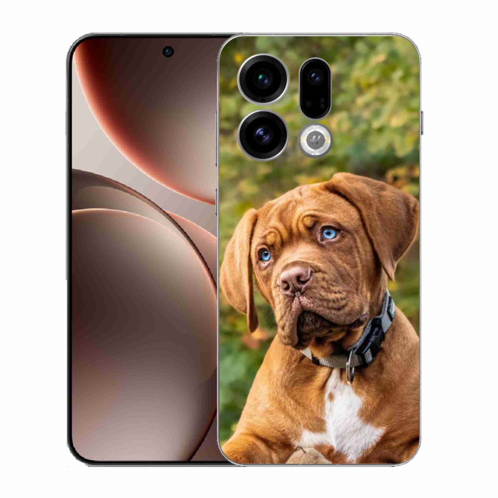 Gélový kryt mmCase na Oppo Find X9 - šteňa