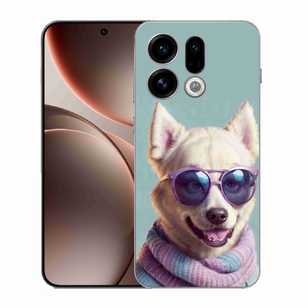 Gélový kryt mmCase na Oppo Find X9 - štýlový nemecký špic