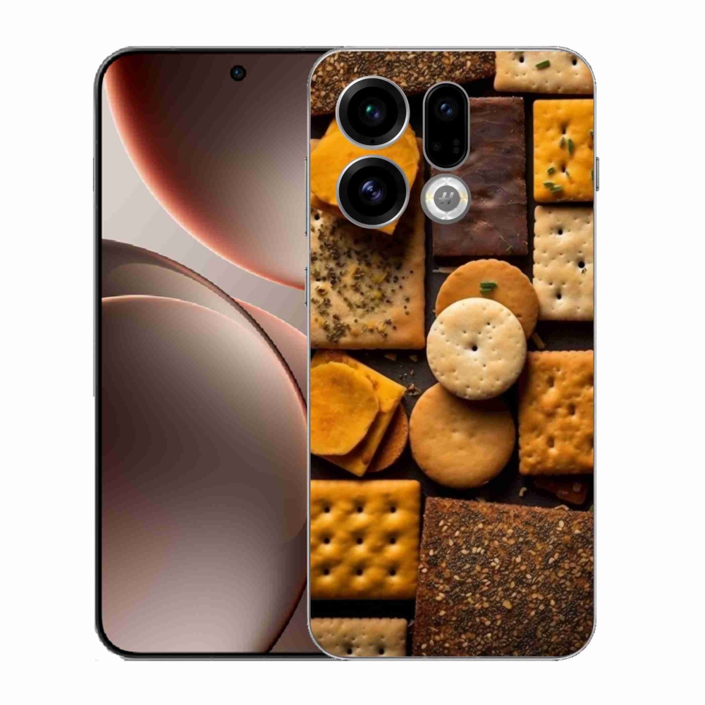 Gélový kryt mmCase na Oppo Find X9 - sušienky