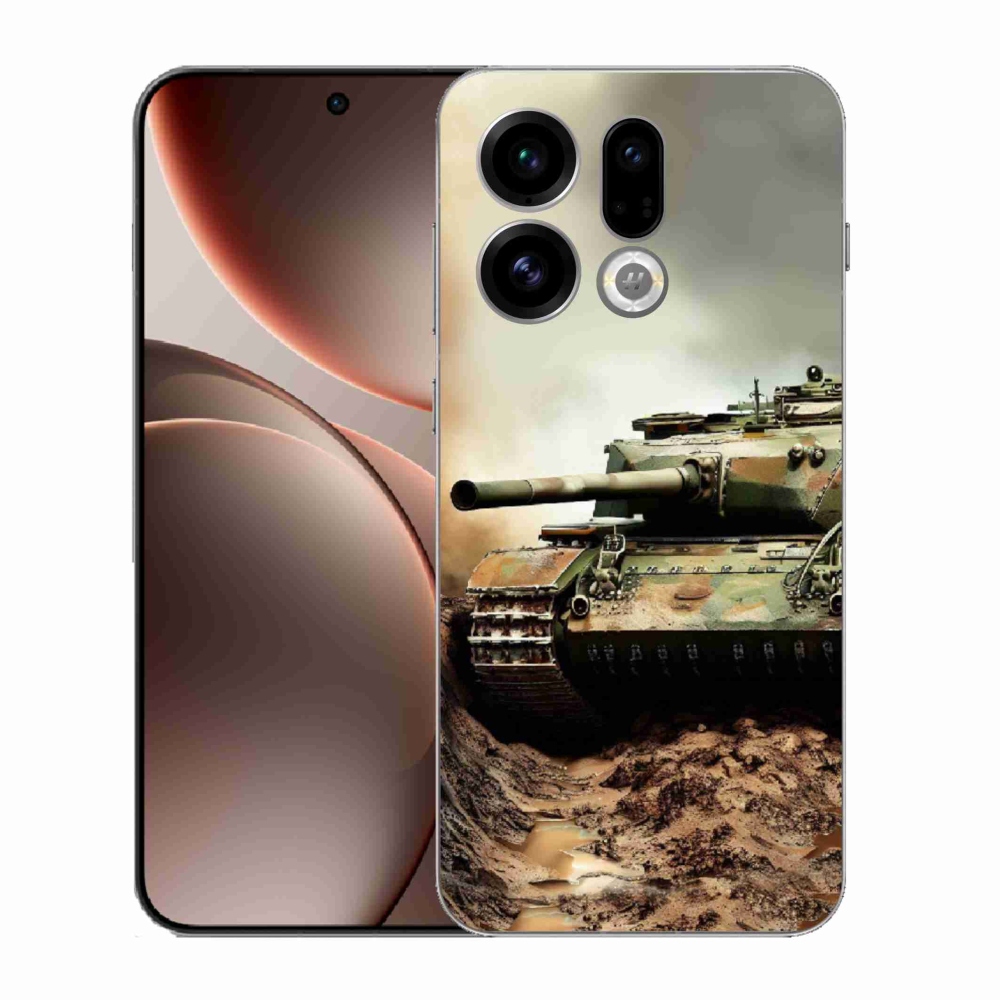 Gélový kryt mmCase na Oppo Find X9 - tank