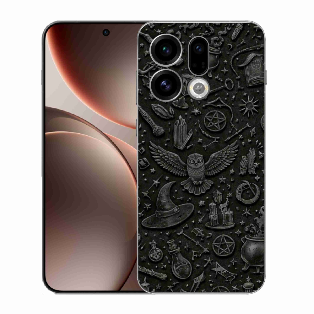 Gélový kryt mmCase na Oppo Find X9 - tmavý magický svet
