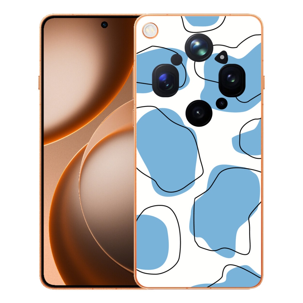 Gélový kryt mmCase na Oppo Find X9 Ultra - abstrakt 28
