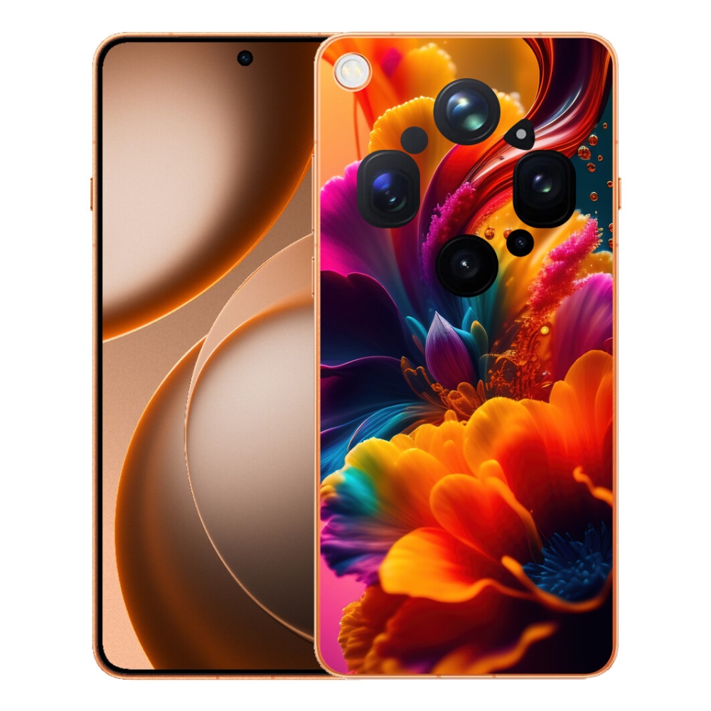 Gélový kryt mmCase na Oppo Find X9 Ultra - abstraktný motív 2