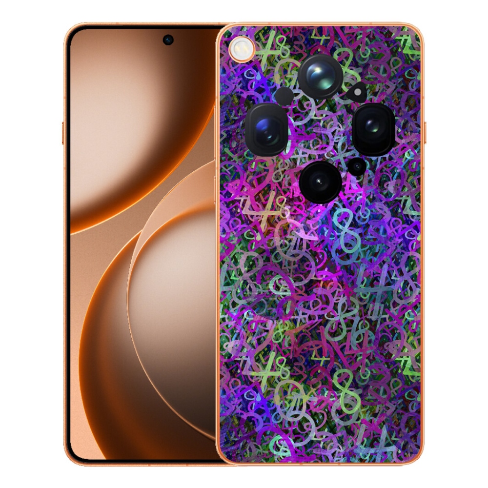 Gélový kryt mmCase na Oppo Find X9 Ultra - abstraktný motív 25