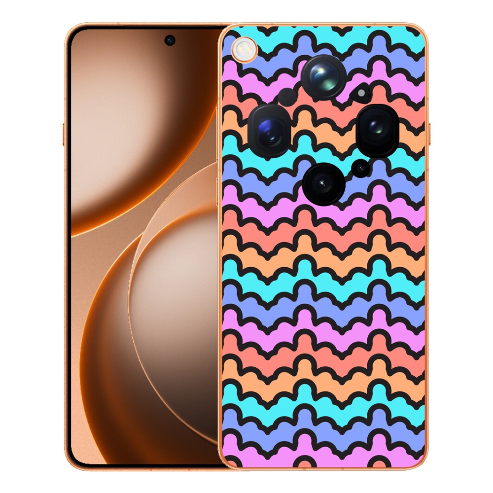 Gélový kryt mmCase na Oppo Find X9 Ultra - abstraktný motív 30