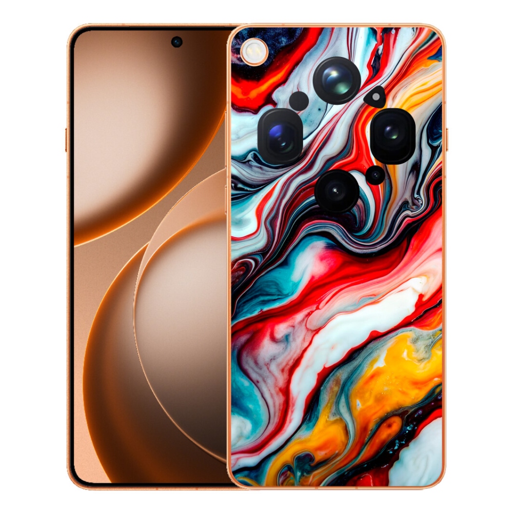 Gélový kryt mmCase na Oppo Find X9 Ultra - abstraktný motív 35