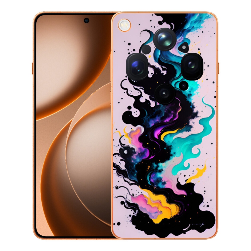 Gélový kryt mmCase na Oppo Find X9 Ultra - abstraktný motív 4