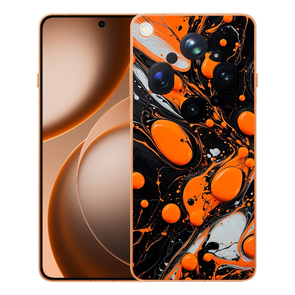 Gélový kryt mmCase na Oppo Find X9 Ultra - abstraktný motív 41