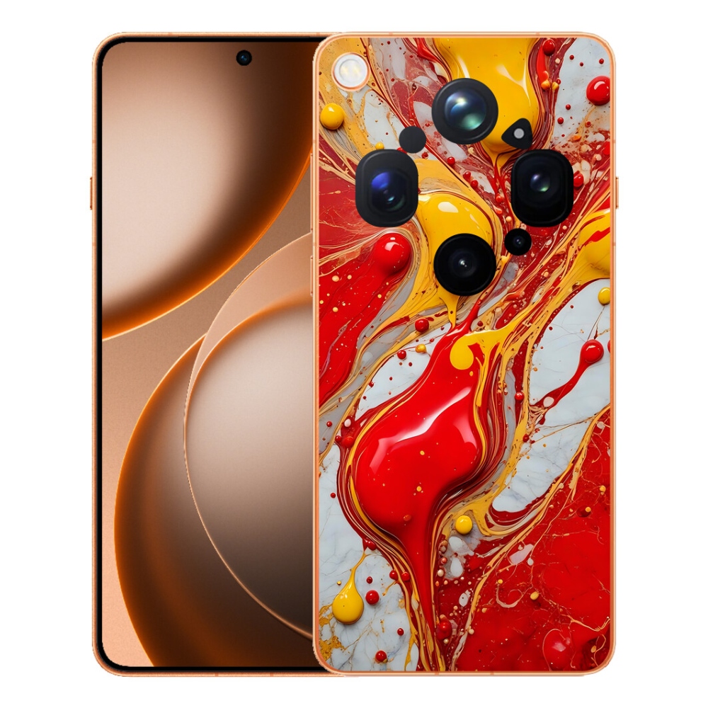 Gélový kryt mmCase na Oppo Find X9 Ultra - abstraktný motív 42